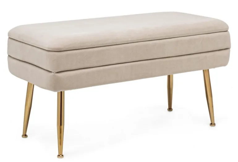 PANCA CONTENITORE BEIGE - PAVLINA