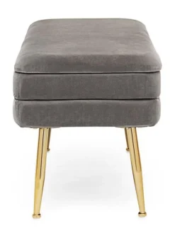 PANCA CONTENITORE GRIGIO SCURO - PAVLINA