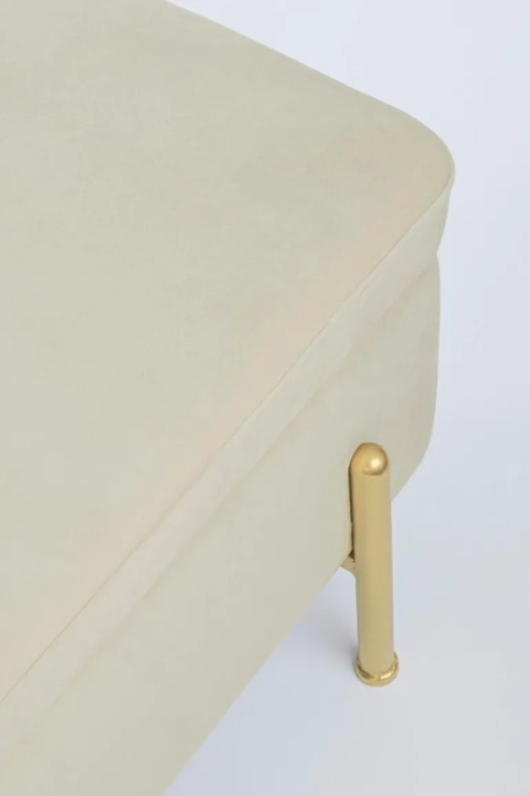 PANCA CONTENITORE IN VELLUTO NATURALE - IRINA