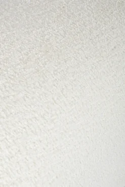 PANCA EFFETTO BOUCLE' BIANCO - DAYLA