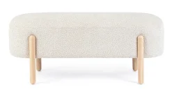 PANCA EFFETTO BOUCLE' NATURALE - DAYLA