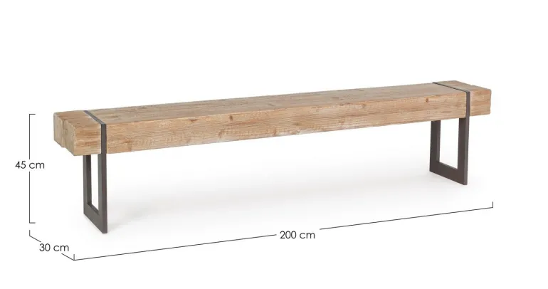 PANCA IN LEGNO - GARRETT