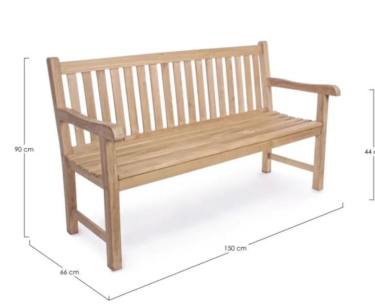 PANCA IN TEAK - LINDA