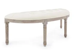 PANCA IN TESSUTO NATURALE - TILDE