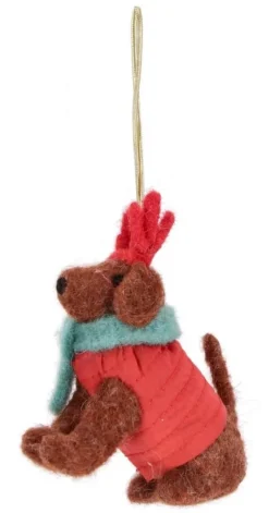 PENDAGLIO CECIL CANE C-SCIARPA AZZURRO