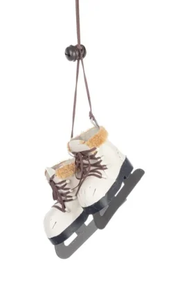 PENDAGLIO CORTINA PATTINI BIANCO H40