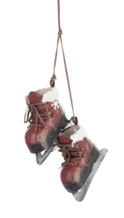 PENDAGLIO CORTINA PATTINI ROSSO H40