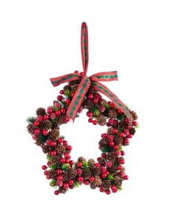 PENDAGLIO ILMY STELLA ROSSO 31X30H