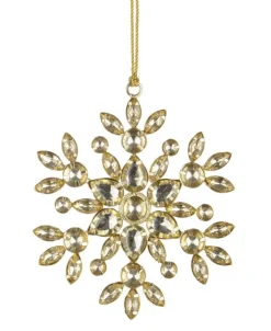 PENDAGLIO JEXON FIOCCO NEVE 6P ORO 11X11