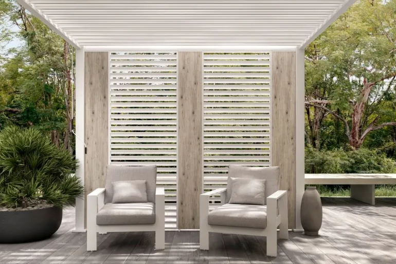 PERGOLA OCEAN 3X3 BIANCO