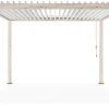 PERGOLA OCEAN 3.6X3.6 RUSTIC-BIANCO