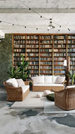 PIANTANA COCOON OTTONE-BIANCO H200