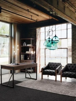 PIANTANA FIACCOLA 5LUCI ARGENTO H155