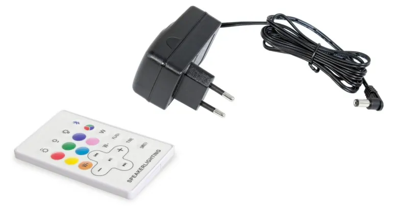 PIANTANA LED SPEAKER IN PLASTICA - SOLAR