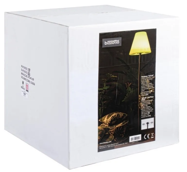 PIANTANA LED SPEAKER IN PLASTICA - SOLAR