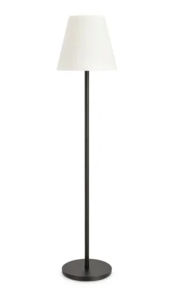 PIANTANA SOLAR LED SPEAKER PE NERO H150