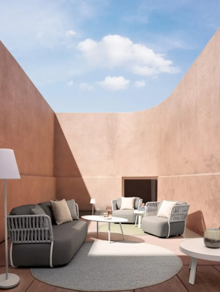 PIANTANA SOLAR LED SPEAKER PE BIANC H150