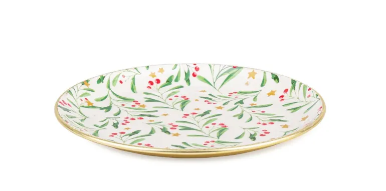 PIATTO DECOR SYLVAN TO AGRIFOGLIO D20,5