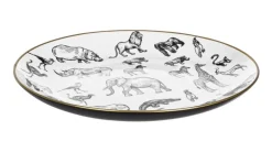 PIATTO DECORATIVO AFRICA PORC D35
