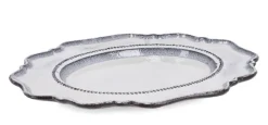 PIATTO DECORATIVO HIKARI ANTIQU WHITE H2