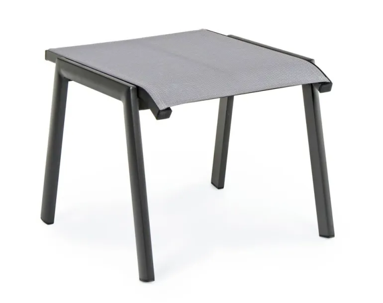 POGGIAPIEDI IN ALLUMINIO IMPILABILE ANTRACITE GK52 - CRUISE