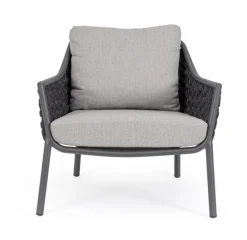 POLTRONA ANTRACITE QS22/GRAPHITE - EVERLY