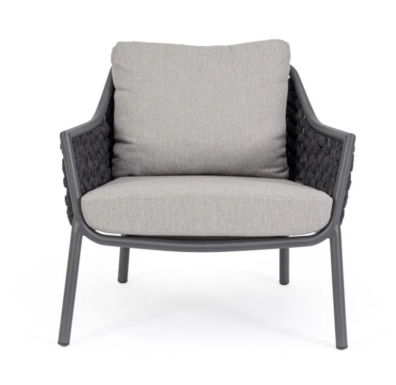 POLTRONA ANTRACITE QS22/GRAPHITE - EVERLY