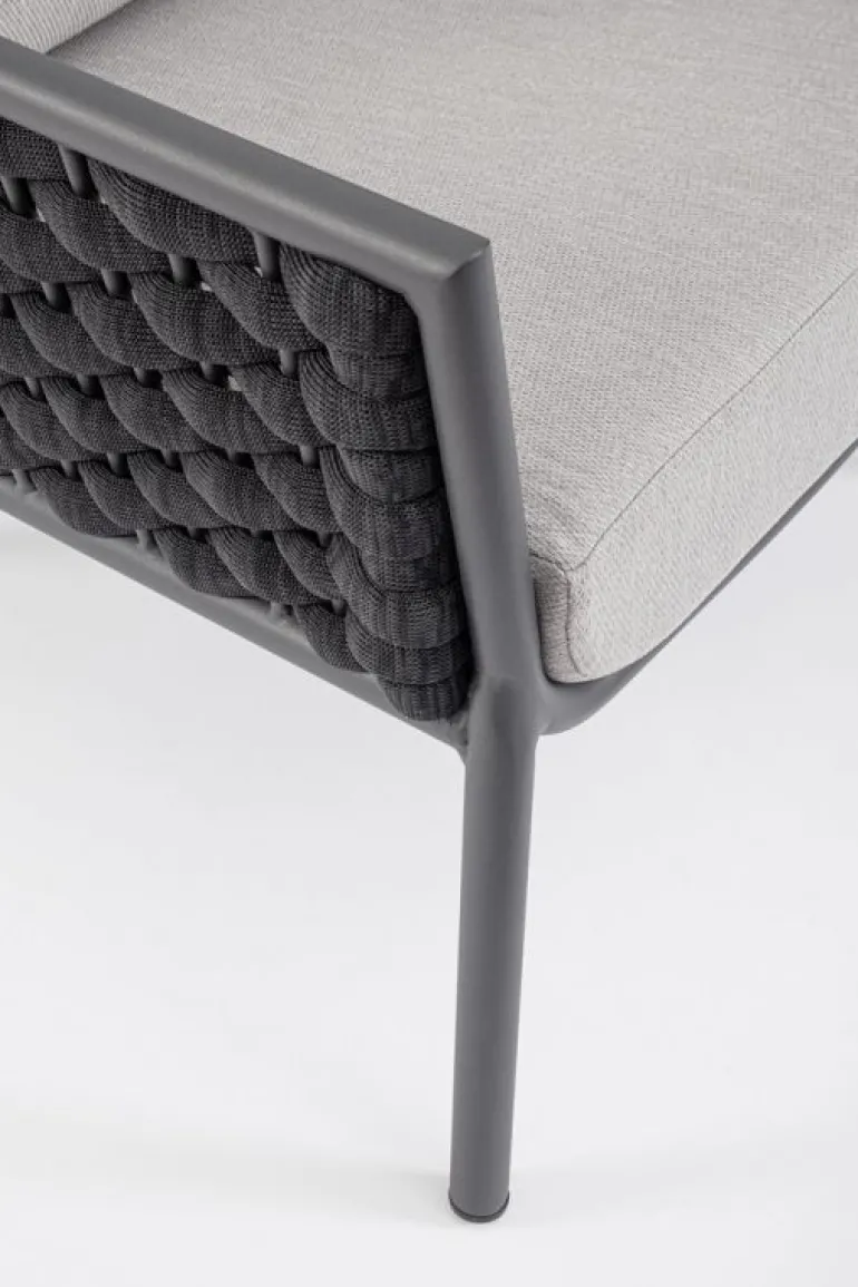 POLTRONA ANTRACITE QS22/GRAPHITE - EVERLY