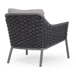 POLTRONA ANTRACITE QS22/GRAPHITE - EVERLY