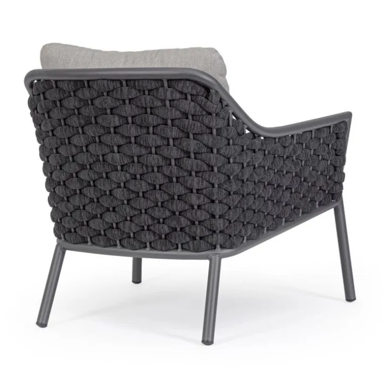 POLTRONA ANTRACITE QS22/GRAPHITE - EVERLY