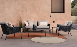 POLTRONA ANTRACITE QS22/GRAPHITE - EVERLY