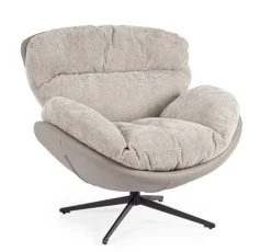 POLTRONA ADINDA GRIGIO SCURO/TORTORA