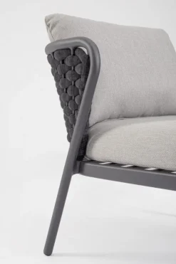 POLTRONA ANTRACITE QS22/GRAPHITE - HARLOW