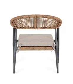 POLTRONA C-BR C-C JANDIA ANTRAC/NATURAL