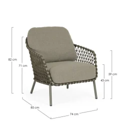 POLTRONA C-C IVISSA VERDE