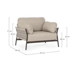 POLTRONA C-C PARDIS RAVEN QS25