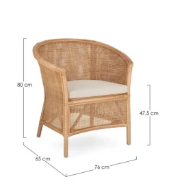 POLTRONA CON CUSCINO - ADELFA