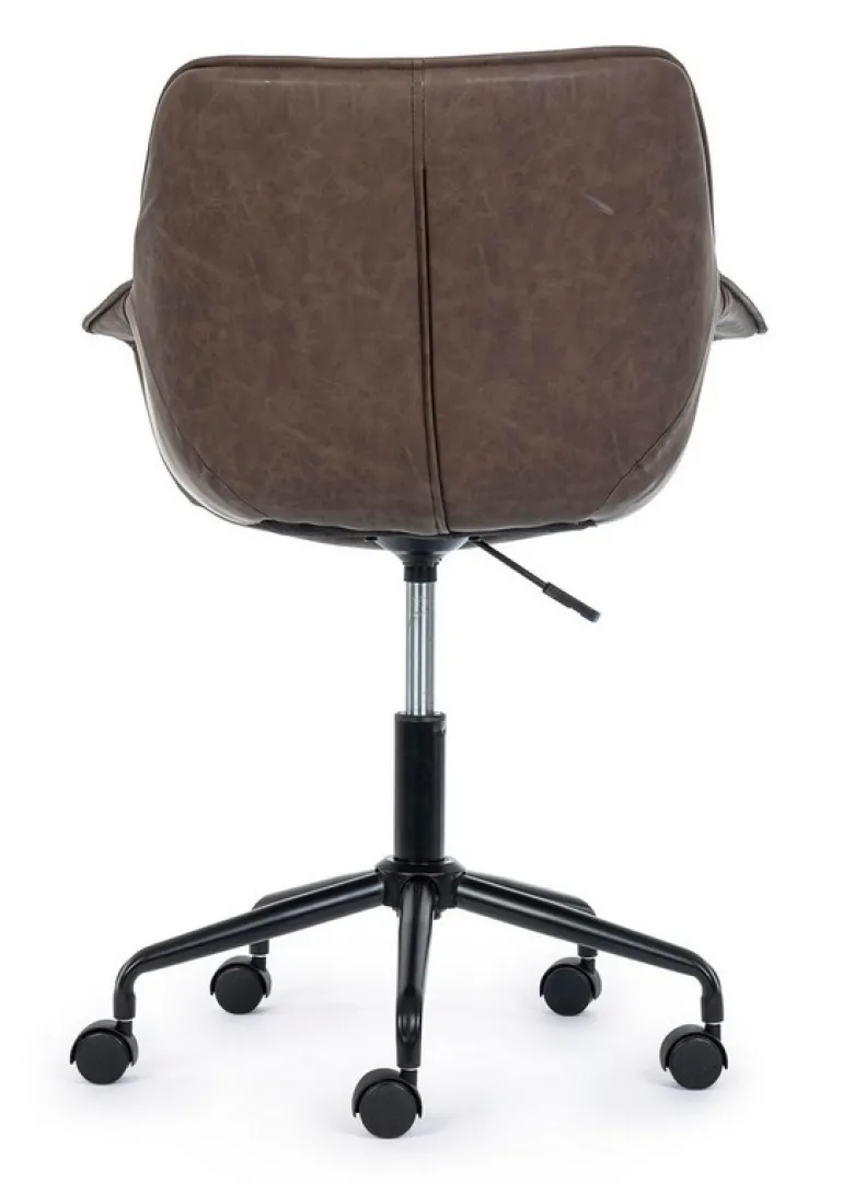POLTRONA DA UFFICIO MARRONE - JOSHUA