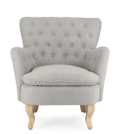 POLTRONA EFFETTO BOUCLE' CLOUD - ORLINS