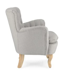 POLTRONA EFFETTO BOUCLE' CLOUD - ORLINS