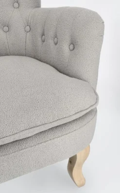 POLTRONA EFFETTO BOUCLE' CLOUD - ORLINS