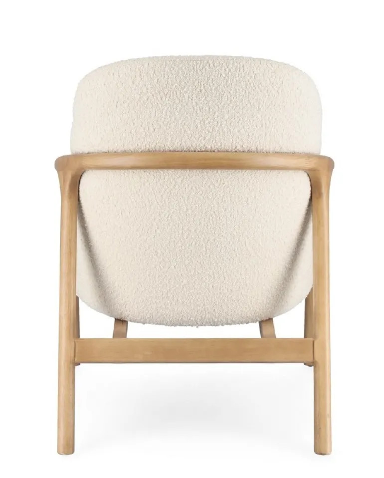 POLTRONA EFFETTO BOUCLE' PURE - ELAIDE