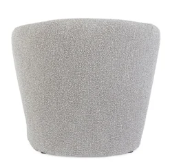 POLTRONA EFFETTO BUCLE' GRIGIO - BABILA