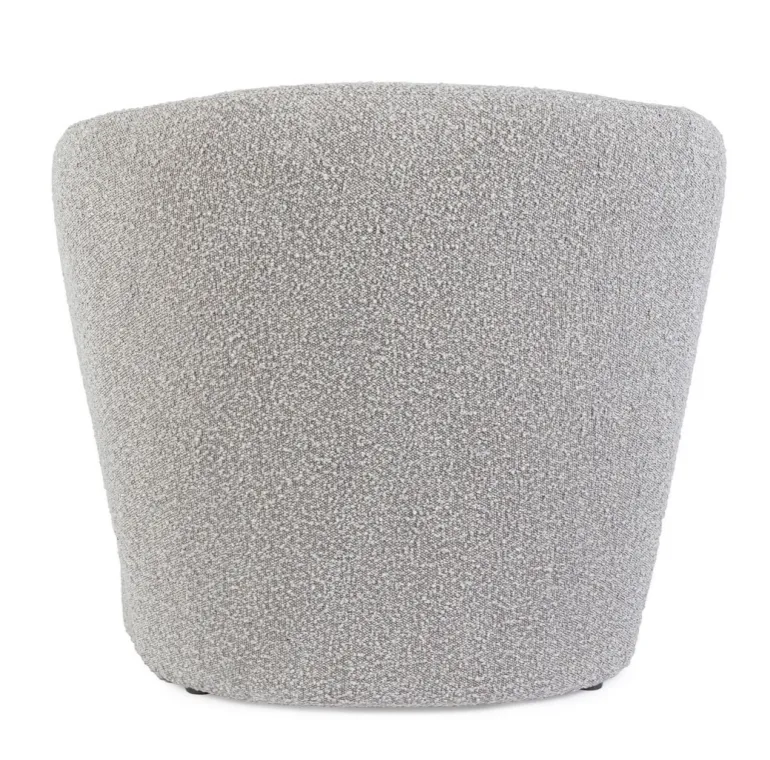 POLTRONA EFFETTO BUCLE' GRIGIO - BABILA