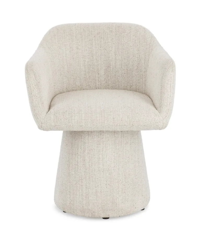 POLTRONA GIREVOLE COLOR GHIACCIO - LOTTIE