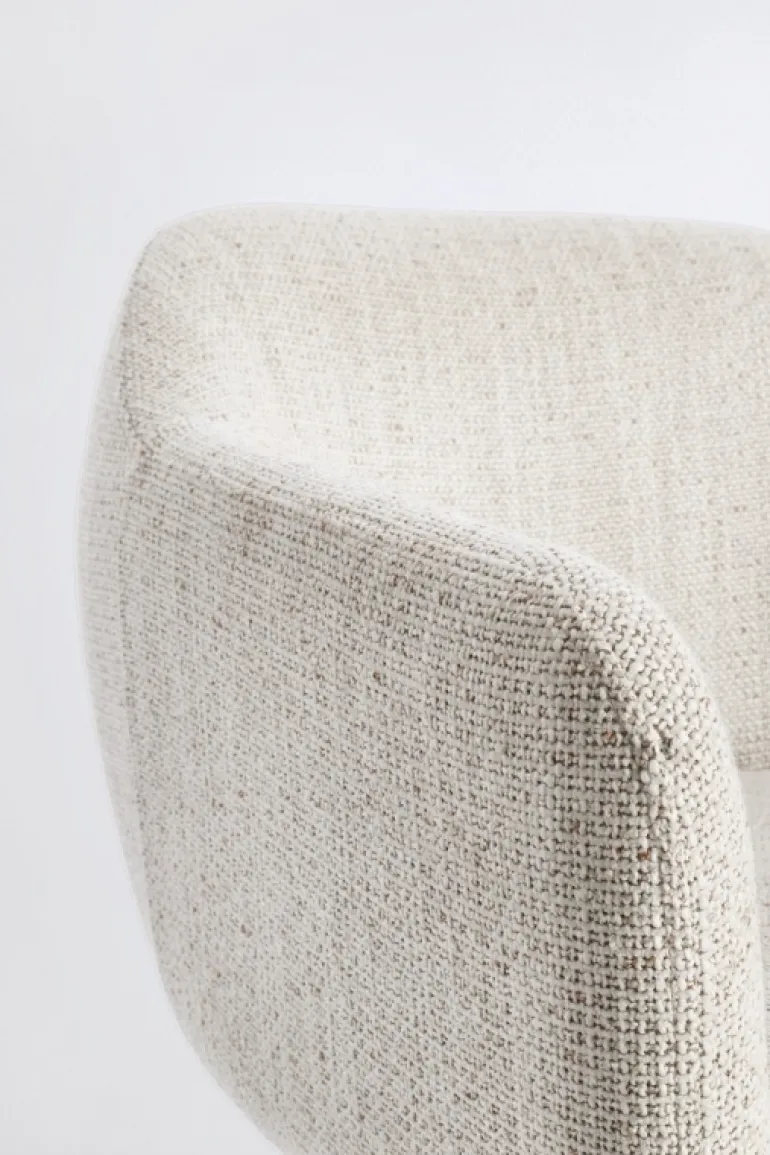 POLTRONA GIREVOLE COLOR GHIACCIO - LOTTIE