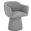 POLTRONA GIREVOLE GRIGIO SCURO - LOTTIE