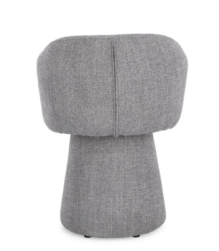 POLTRONA GIREVOLE GRIGIO SCURO - LOTTIE