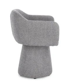 POLTRONA GIREVOLE GRIGIO SCURO - LOTTIE