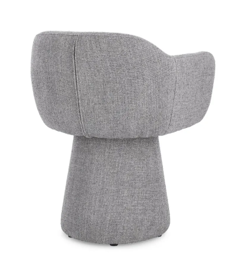 POLTRONA GIREVOLE GRIGIO SCURO - LOTTIE